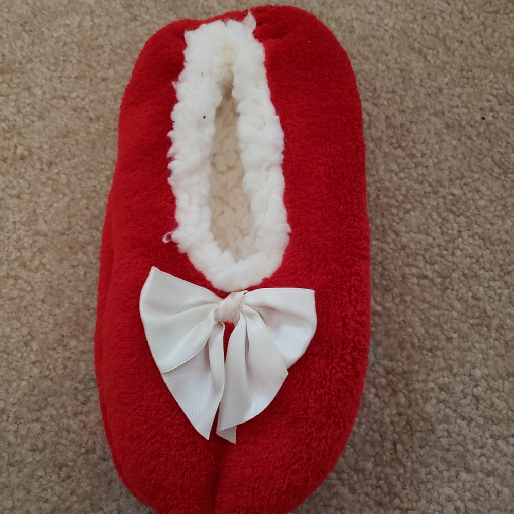 Red Slipper Socks